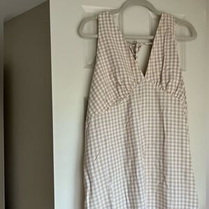 Gingham Maxi Dress